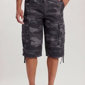 UNIONBAY Men's Dark Camo Cargo Shorts